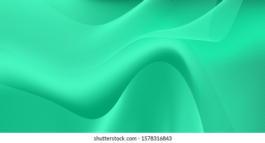 Abstract shape wave background landing page