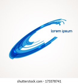 Abstract shape for your business idea.