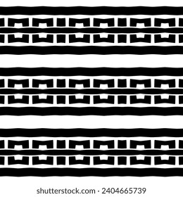 Formas abstractas. Diseño de fondo abstracto. Patrón blanco y negro sin vectores.Diseño de patrón de repetición simple.
