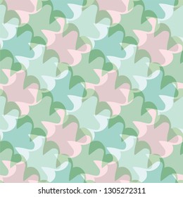 Abstract shapes background. Seamless pattern. Vector.