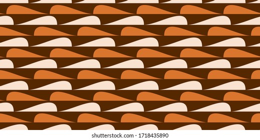 Abstract shapes background. Seamless pattern. Vector.