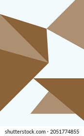 abstract, shapes brown, dark brown wallpaper background vector illustration