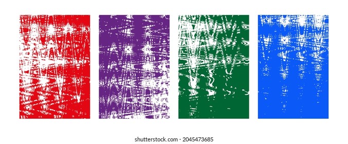 formas abstractas con fondo de tarjeta y cubierta