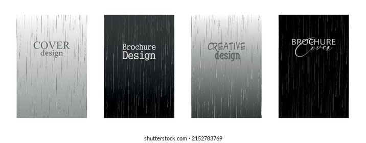 abstract shapes with card and cover background