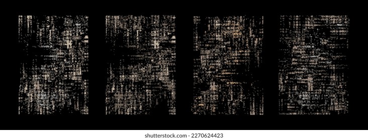 abstract shapes with card and cover background