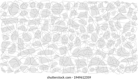 Abstract Shapes Coming Together Random Shape Doodle Abstract Background Pattern Drop Of Liquid Fluid Pebble Stone Silhouette Ink Stain Irregular Shape Smooth Basic Simple Rounded Background Pattern