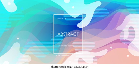 Abstract shapes composition, Geometric background