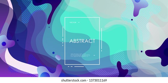 Abstract shapes composition, Geometric background