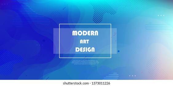 Abstract shapes composition, Geometric background