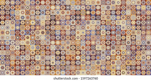Abstract shapes compositions. Colorful Vector background
