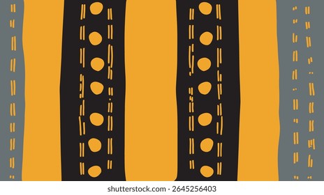 Abstract shapes construct simple background in colorful graphic design