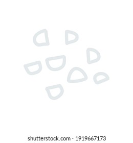 Abstract Shapes For Create Your Own Art. Hand drawn various shapes and doodle objects. Abstract contemporary modern trendy vector. Design for card, print , logos, branding, mood boards, poster