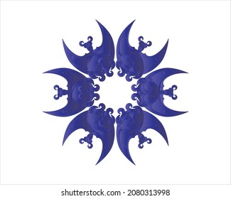 ABSTRACT SHAPES IN THE CREATIVE STYLE