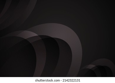 Abstract shapes dark background vector