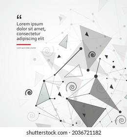 Abstract shapes design for web background design. Modern abstract cover set, minimal design, vector illustration. Modern trendy vector art. Minimal geometric background