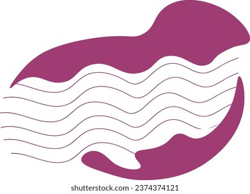 Abstract Shapes Element, Vector Illustration