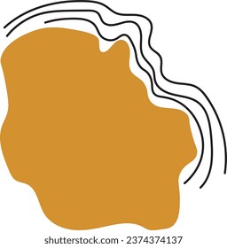 Elemento Formas abstractas, Ilustración vectorial