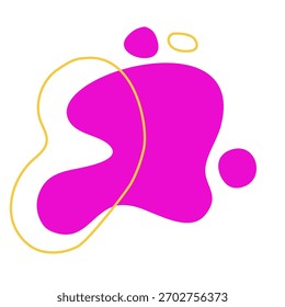 Abstract shapes flow dynamically in modern design, creating energetic visual interest for creative projects