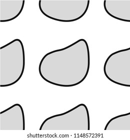 Abstract shapes form. Paper style. Blue and yellow, pink and purple papers. Stock vector.