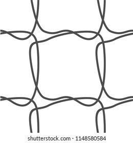 Abstract shapes form. Paper style. Blue and yellow, pink and purple papers. Stock vector.