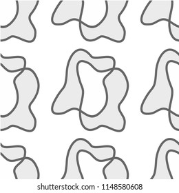 Abstract shapes form. Paper style. Blue and yellow, pink and purple papers. Stock vector.