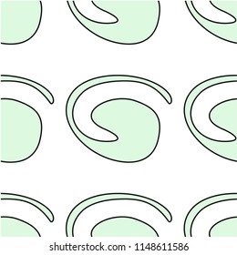 Abstract shapes form. Paper style. Blue and yellow, pink and purple papers. Stock vector.