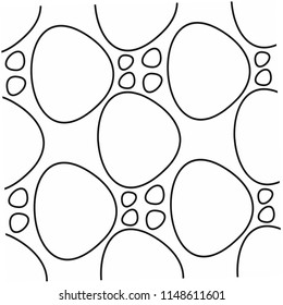 Abstract shapes form. Paper style. Blue and yellow, pink and purple papers. Stock vector.