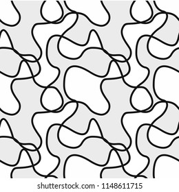 Abstract shapes form. Paper style. Blue and yellow, pink and purple papers. Stock vector.