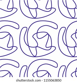 Abstract shapes form. Paper style. Blue and yellow, pink and purple papers. Stock vector.