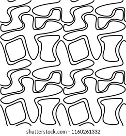 Abstract shapes form. Paper style. Blue and yellow, pink and purple papers. Stock vector.