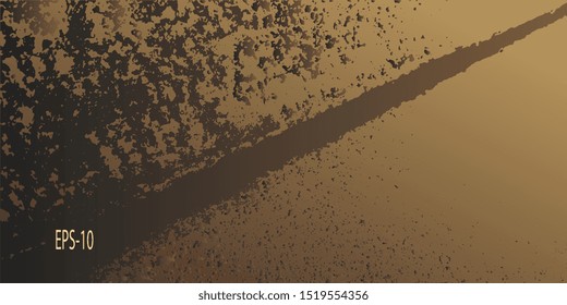 Abstract shapes. Futuristic graphics. Design background. Abstract vintage background. Creative vector background for banner and flyer. Designer decorative cover. Vector graphics. Spots and blots
