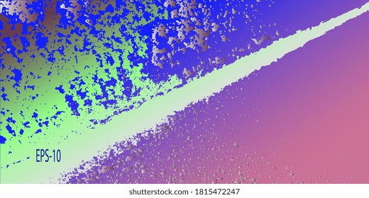 Abstract shapes. Futuristic graphics. Design background. Abstract vintage background. Creative vector background for banner and flyer. Designer decorative cover. Vector graphics. Spots and blots