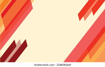 Abstract Shapes Geometric Background. Simple Trendy Banner