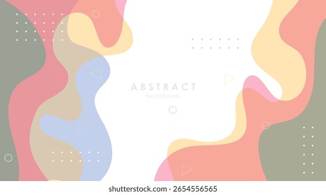 abstract shapes gradient colorful fluid modern background