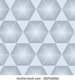 Abstract shapes in gray blue tones