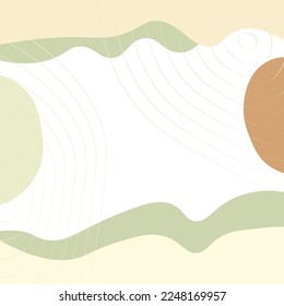 Abstract shapes, hand drawn background. Vector illustration.