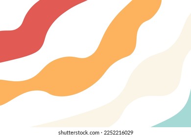 Formas abstractas, fondo dibujado a mano. Ilustración vectorial.