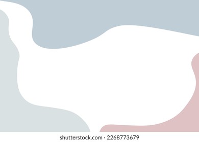 Abstract shapes, hand drawn background. Vector illustration.