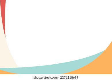 Abstract shapes, hand drawn background. Vector illustration.