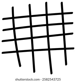 abstract shapes line drawing design stock