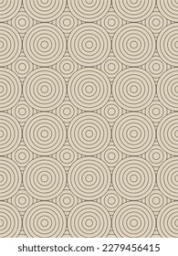 abstract shapes lined up over and over to form a wall