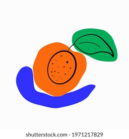  Abstract shapes.  Modern vector hand-drawn patterns. Backgrounds, textures. Minimalistic elegant concept. Vivid colors.