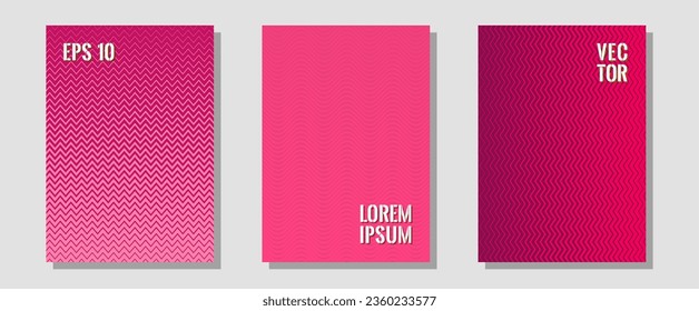Formas abstractas de múltiples líneas de patrones de semitonos. Notas educativas. Zigzag líneas de semitono ondulan rayas de fondo. Revistas de moda. Unas formas abstractas y frescas degradan los fondos de textura.