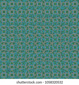 Abstract shapes on colorful background, pattern