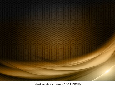 abstract shapes on the dark background