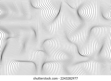 abstract shapes on white background