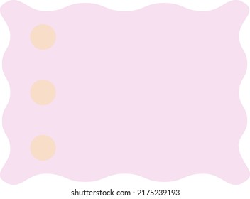 Abstract Shapes Organic Sticky Note
