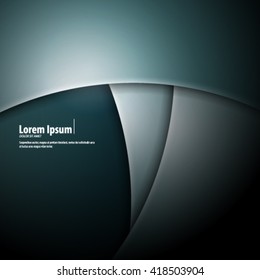 Abstract Shapes Overlapping Layout/Design Cover Background