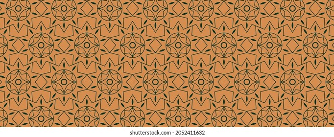 abstract, shapes, painting, design, pattern, line, stars, moon, colorful, brown, green gradient wallpaper background