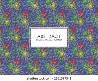 Abstract Shapes Parametric Background Vector